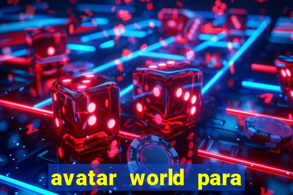 avatar world para colorir e imprimir